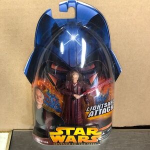 PALPATINE LightSaber Attack STAR WARS Revenge of the Sith #35, Collection 1 2005